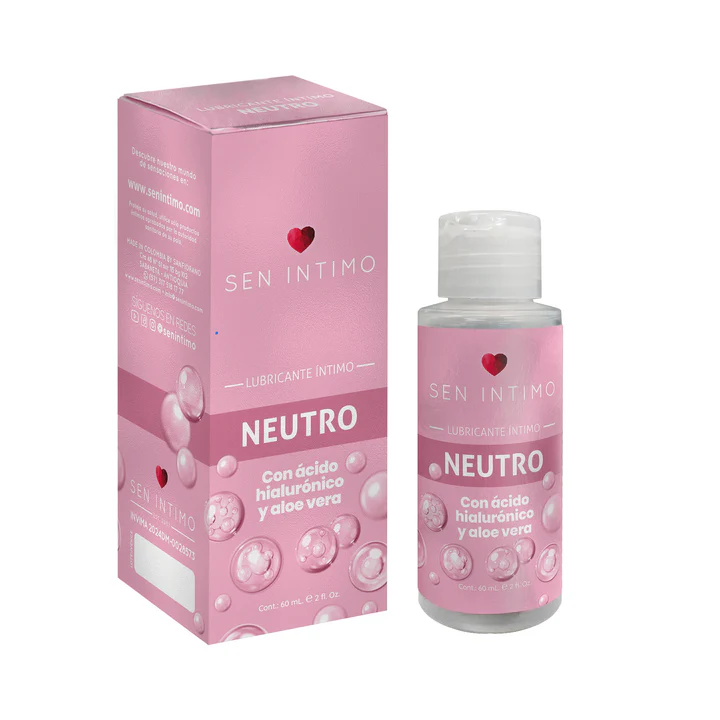 Lubricante Neutro con Ácido Hialurónico y Aloé x 60 ml by Sen Ìntimo